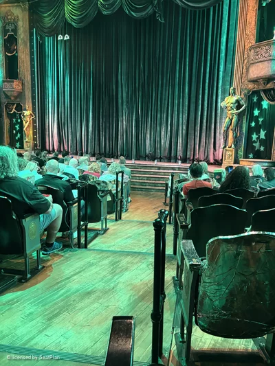 Studio 54 Theatre Orchestra J2 view from seat photo