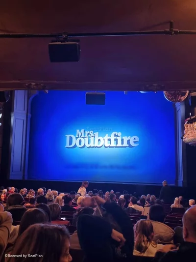 Shaftesbury Theatre Stalls U5 view from seat photo