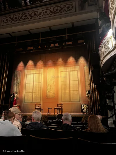 Vaudeville Theatre Stalls G16 view from seat photo