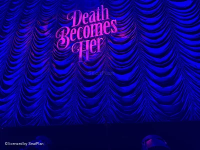 Lunt-Fontanne Theatre Orchestra A110 view from seat photo