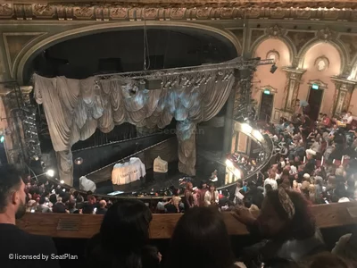 His Majesty's Theatre Balcony C32 view from seat photo