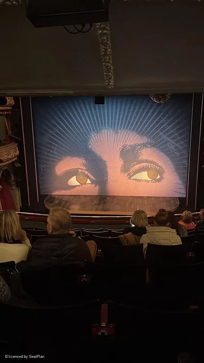 Aldwych Theatre Dress Circle H8 view from seat photo