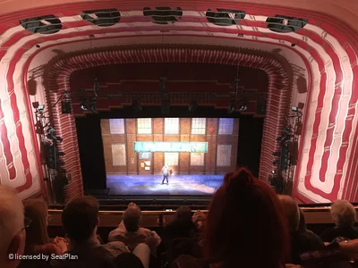 New Theatre Oxford Balcony D22 view from seat photo