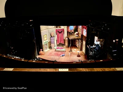 Duchess Theatre Dress Circle F5 view from seat photo