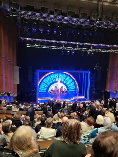 Queen Elizabeth Hall Rear Stalls NN30 view from seat photo