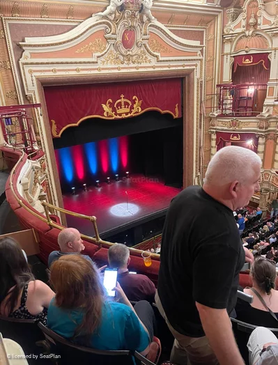King's Theatre Glasgow Upper Circle D42 view from seat photo