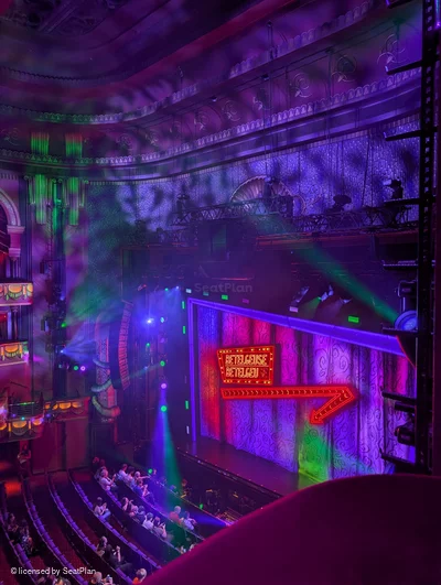 Prince Edward Theatre Dress Circle Slip Seats 1 1 view from seat photo
