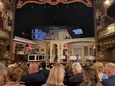 Apollo Theatre Stalls M8 view from seat photo