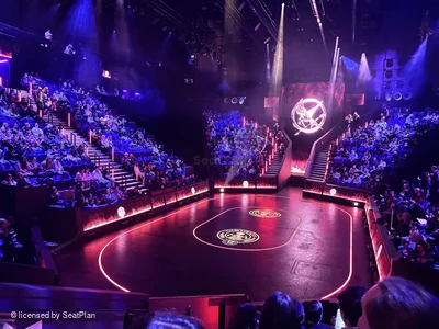 Troubadour Canary Wharf Theatre District 2 F85 view from seat photo