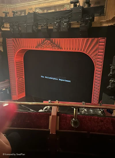 Phoenix Theatre Grand Circle B3 view from seat photo