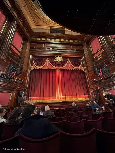St Martin's Theatre Stalls G8 view from seat photo