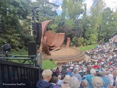 Regent's Park Open Air Theatre Upper Right Q92 view from seat photo