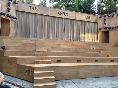 Regent's Park Open Air Theatre Lower Centre C24 view from seat photo