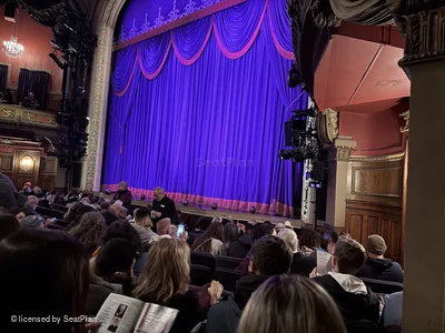 Lyceum Theatre Orchestra K18 view from seat photo