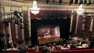 Imperial Theatre Rear Mezzanine C210 view from seat photo