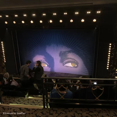Lunt-Fontanne Theatre Rear Mezzanine A120 view from seat photo