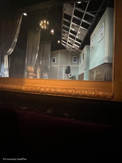 Charing Cross Theatre Stalls C2 view from seat photo