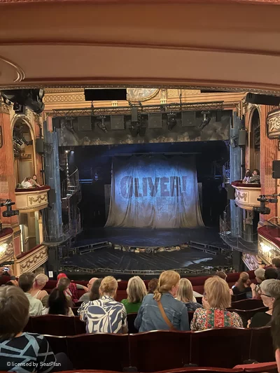Gielgud Theatre Dress Circle G14 view from seat photo
