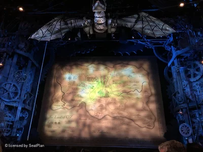 Apollo Victoria Theatre Stalls H23 view from seat photo