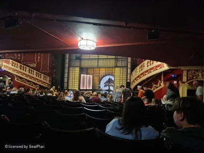 Sunderland Empire Stalls S2 view from seat photo