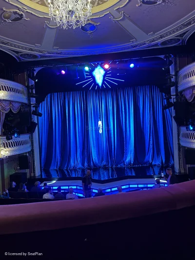 Criterion Theatre Dress Circle B13 view from seat photo
