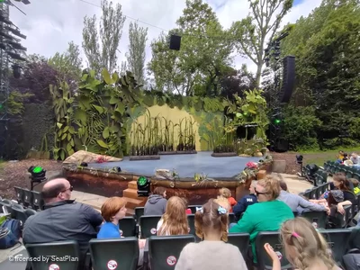 Regent's Park Open Air Theatre Lower Centre E27 view from seat photo