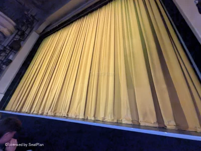 Fortune Theatre Stalls A12 view from seat photo