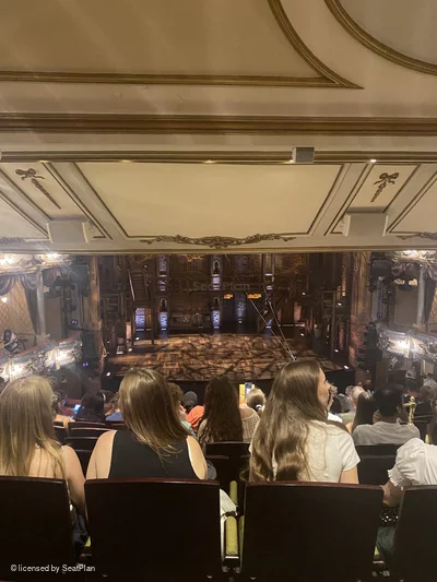 Victoria Palace Theatre Royal Circle L23 view from seat photo