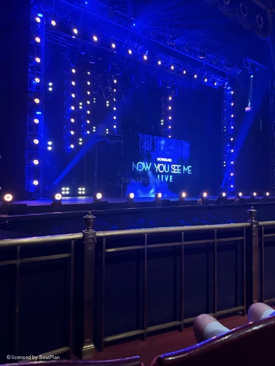 London Coliseum Stalls C35 view from seat photo