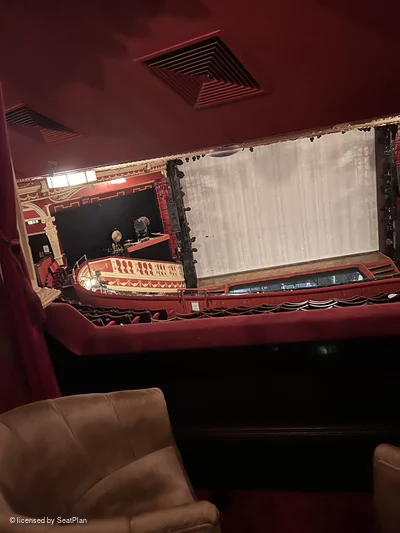 Sunderland Empire Dress Circle Box B1 view from seat photo