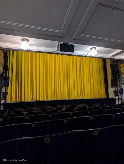 Fortune Theatre Stalls J4 view from seat photo
