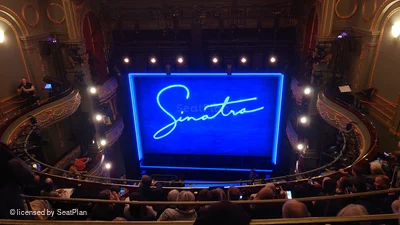 Aldwych Theatre Grand Circle F11 view from seat photo