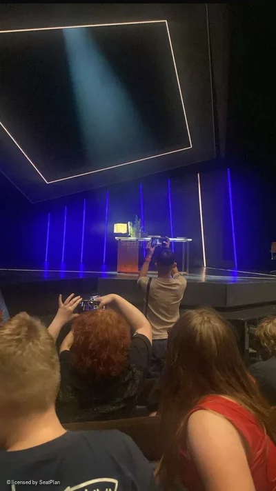 Barbican Theatre Stalls D36 view from seat photo