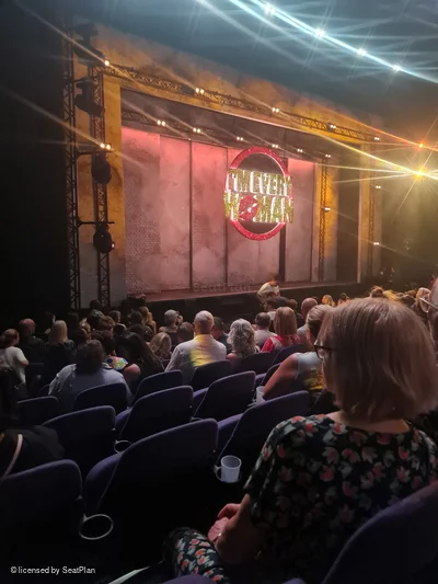 Wembley Park Theatre Stalls F8 view from seat photo