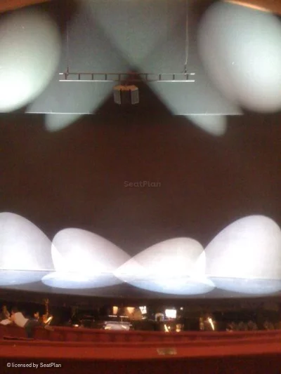 London Palladium Royal Circle Box B23 view from seat photo