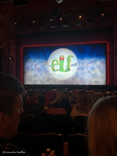 Dominion Theatre Stalls R21 view from seat photo