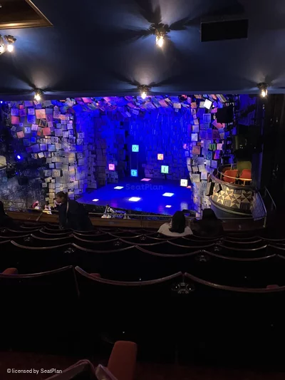 Cambridge Theatre Dress Circle H2 view from seat photo