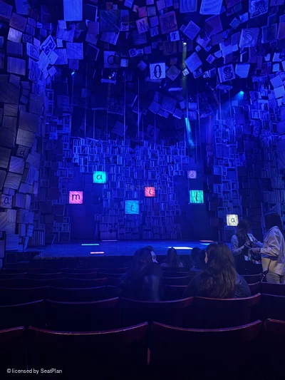 Cambridge Theatre Stalls H18 view from seat photo