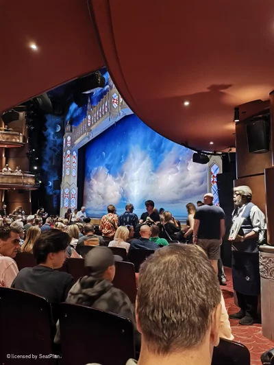 Prince of Wales Theatre Stalls L2 view from seat photo