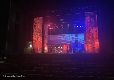 Dominion Theatre Stalls K22 view from seat photo