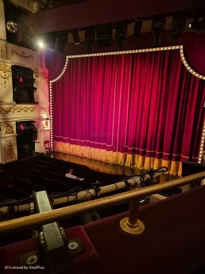 Garrick Theatre Dress Circle A4 view from seat photo