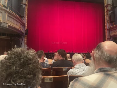 Harold Pinter Theatre Stalls J14 view from seat photo
