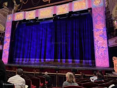 London Coliseum Stalls H11 view from seat photo