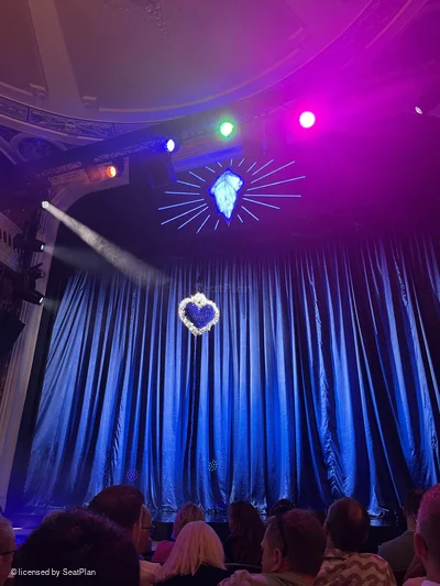 Criterion Theatre Stalls F10 view from seat photo