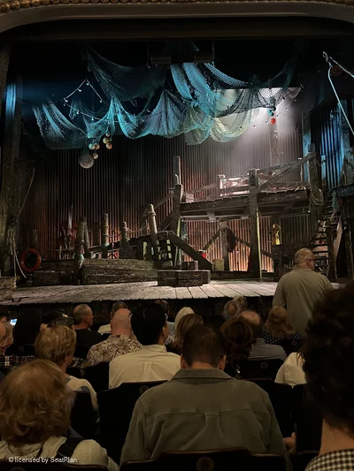 Ambassadors Theatre Stalls G10 view from seat photo