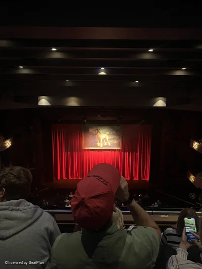 New Victoria Theatre Upper Circle C21 view from seat photo
