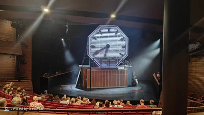 Hampstead Theatre Stalls N18 view from seat photo