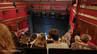 Adelphi Theatre Upper Circle G4 view from seat photo