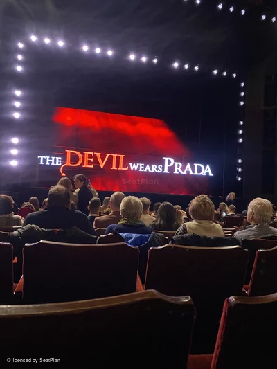 Dominion Theatre Stalls L30 view from seat photo
