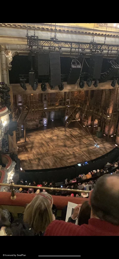 Victoria Palace Theatre Grand Circle C36 view from seat photo
